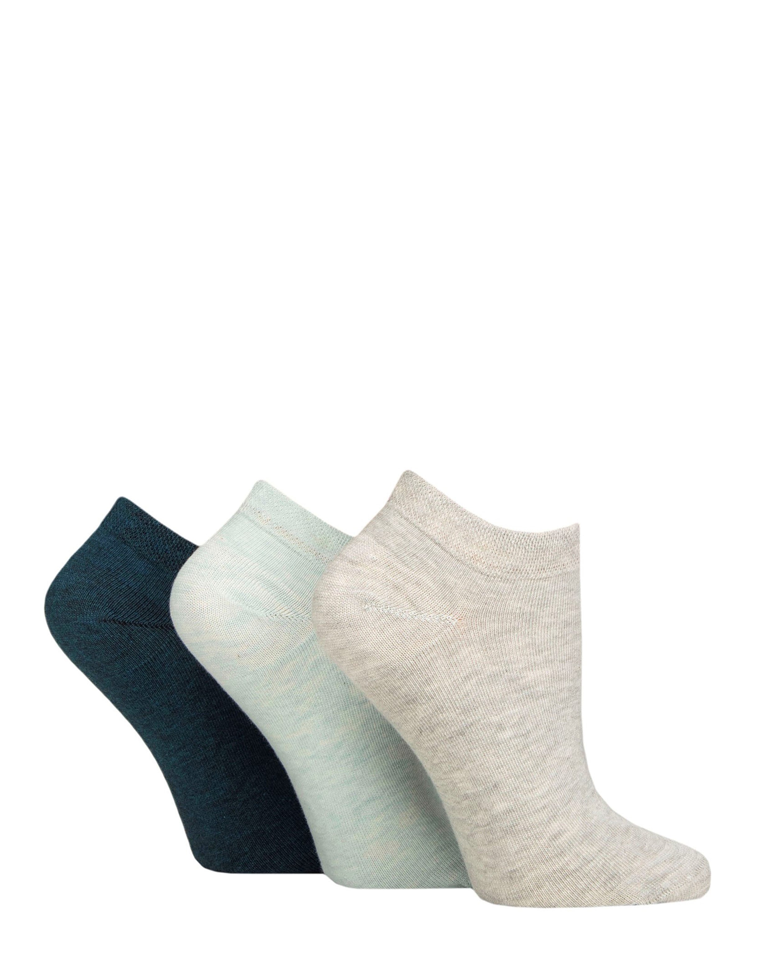 Ladies' Diabetic Sneaker 3 Pack Socks
