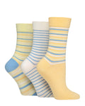 Ladies' Bamboo Soft Top 3 Pack Socks