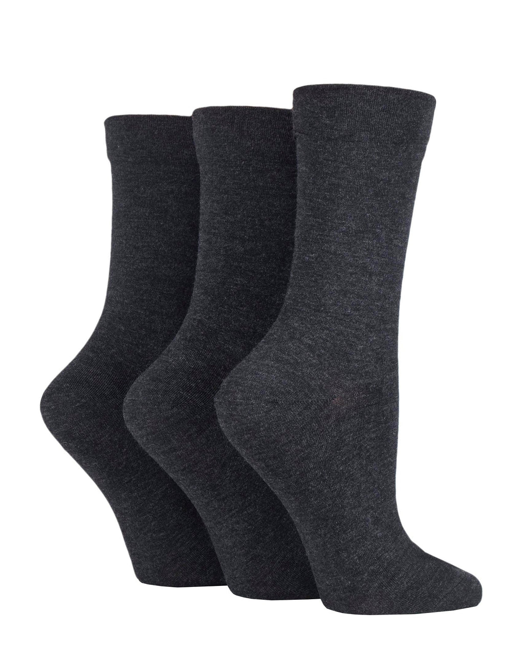 Ladies' Bamboo Soft Top 3 Pack Socks
