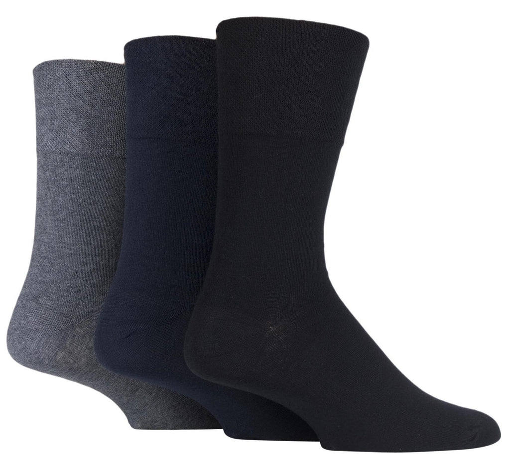 Men's Diabetic Cotton 3 Pack Socks