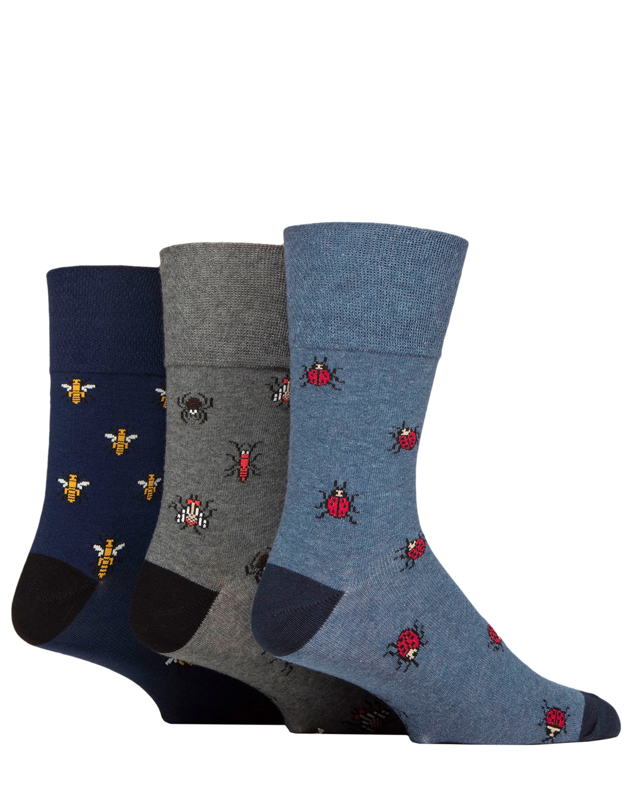 Men's Cotton 3 Pack Socks