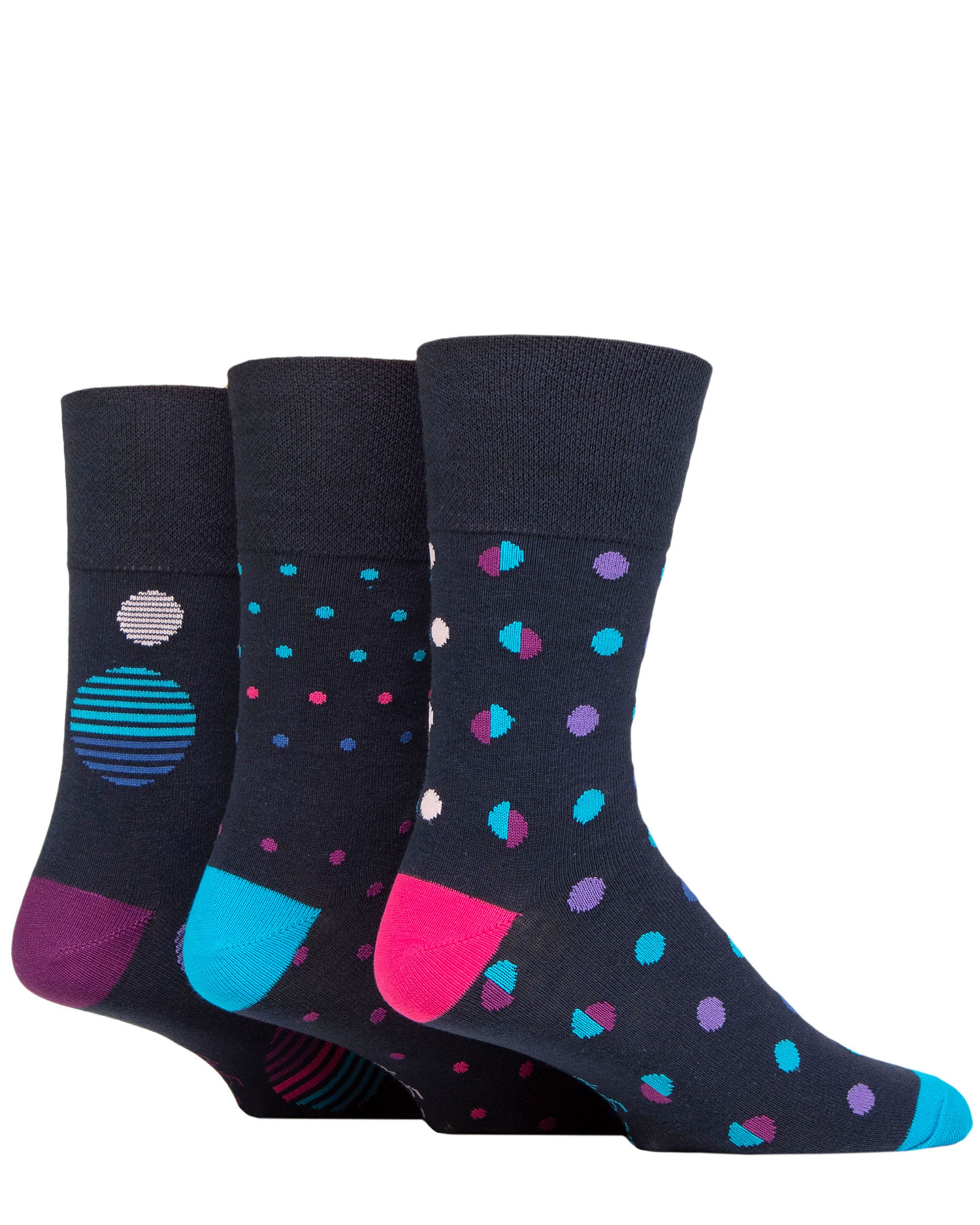 Men's Cotton 3 Pack Socks