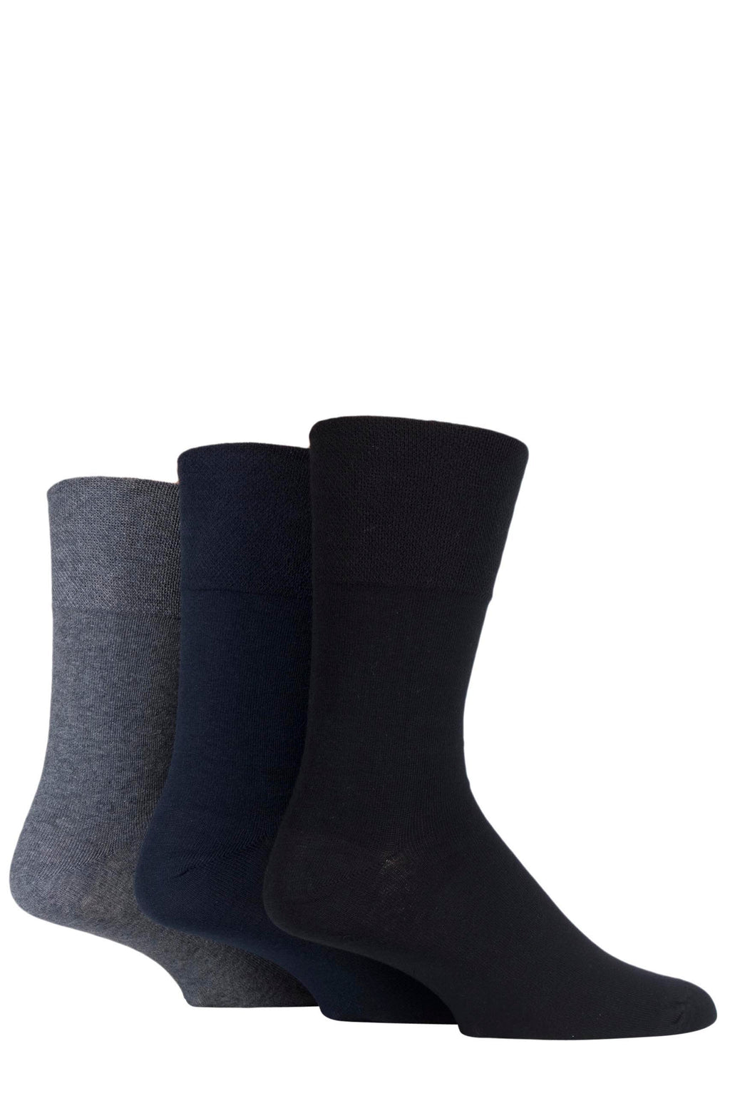 Men's Diabetic Cotton 3 Pack Socks
