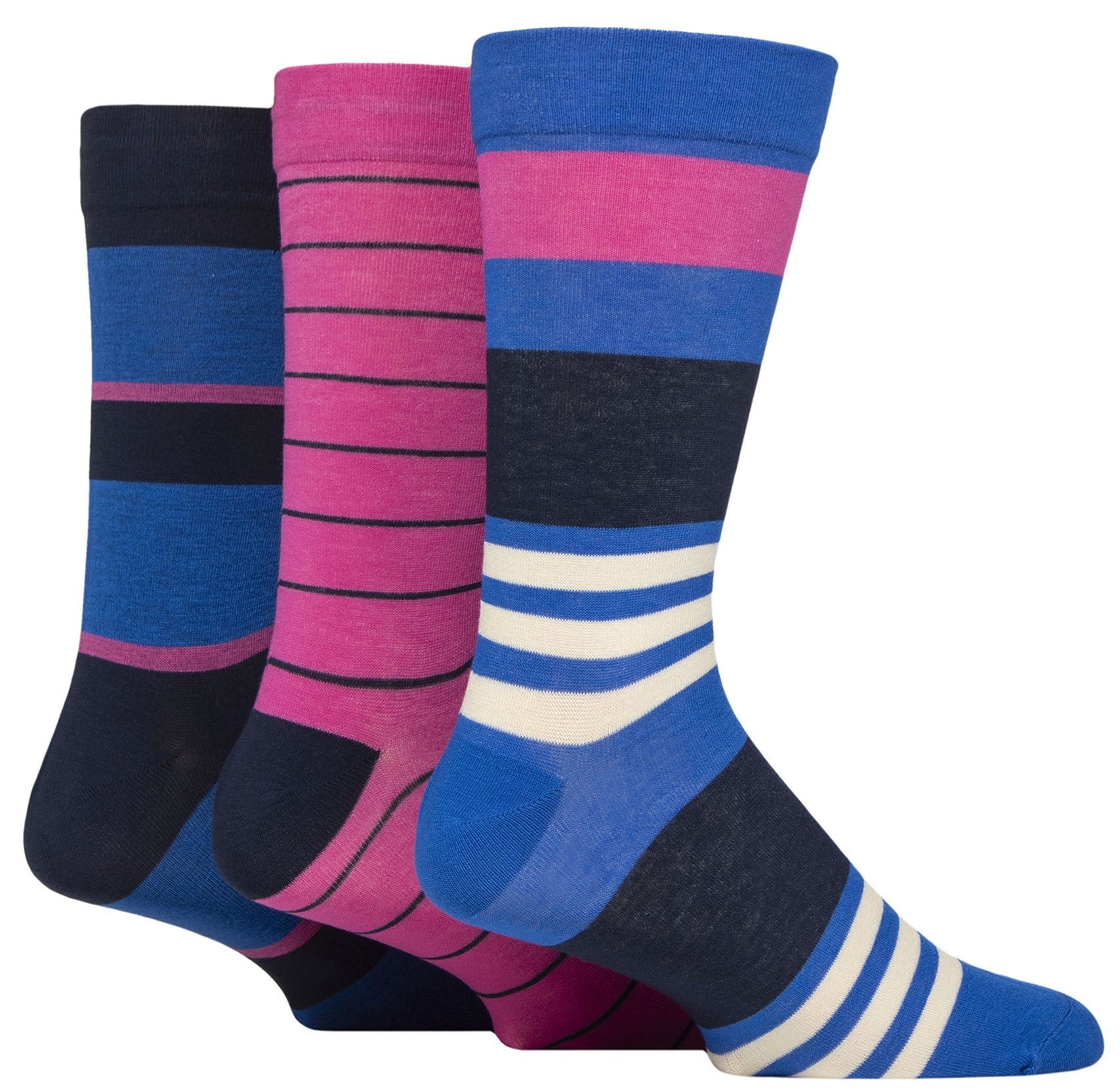 Ladies' Bamboo Soft Top 3 Pack Socks