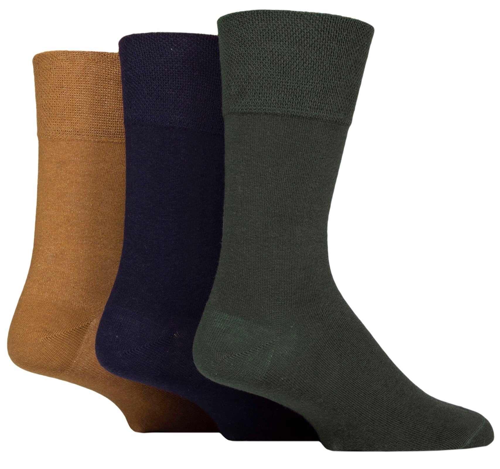Men's Diabetic Cotton 3 Pack Socks