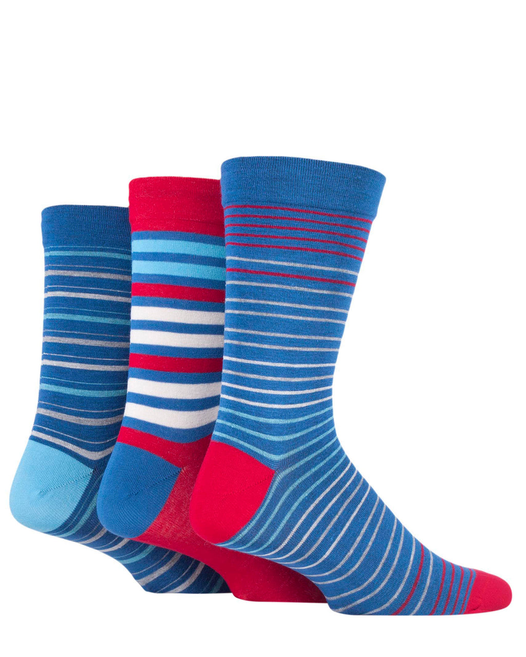 Men's Bamboo Soft Top 3 Pack Socks
