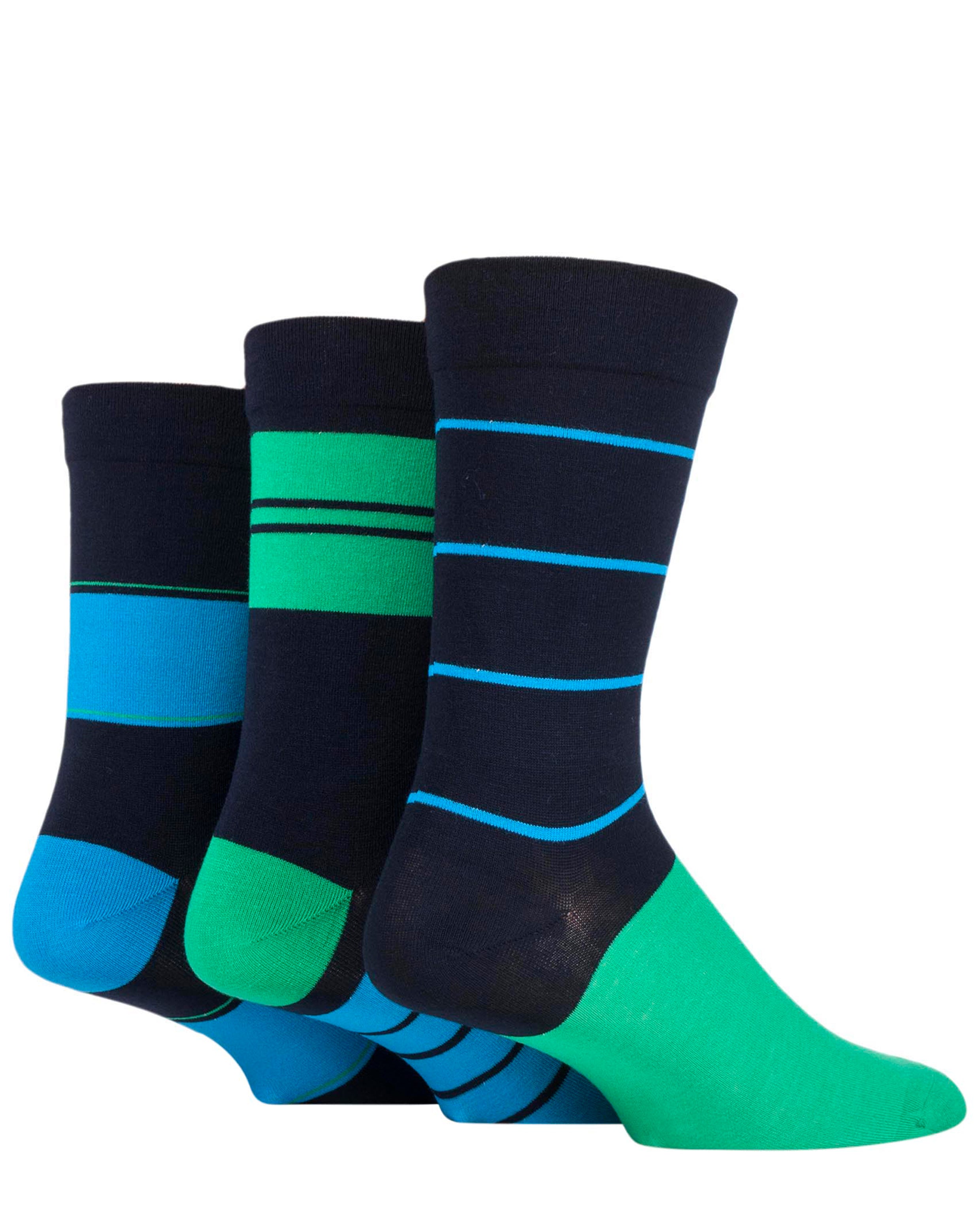 Men's Bamboo Soft Top 3 Pack Socks