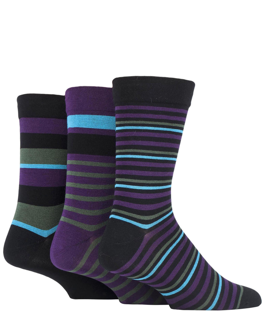 Men's Bamboo Soft Top 3 Pack Socks