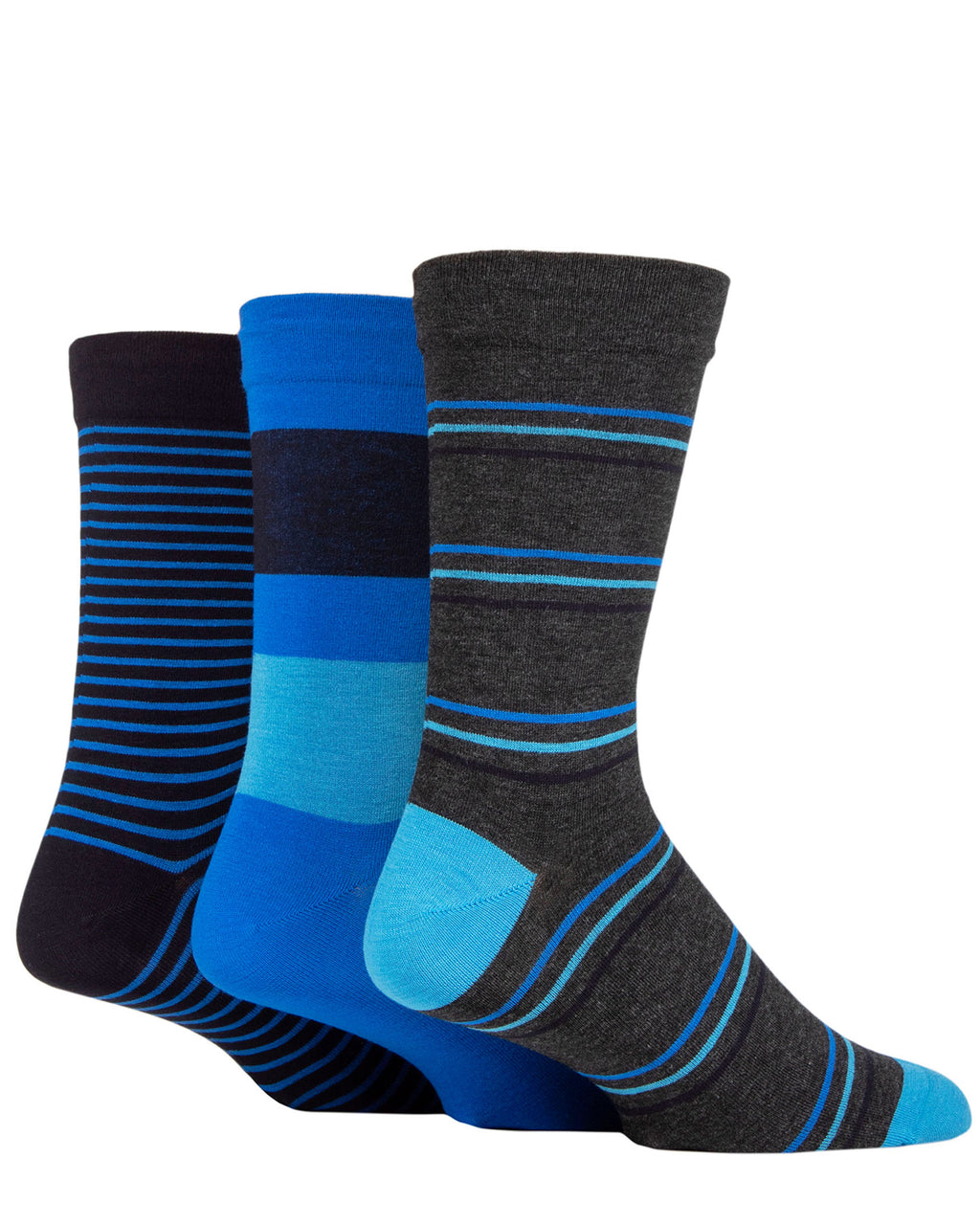 Men's Bamboo Soft Top 3 Pack Socks