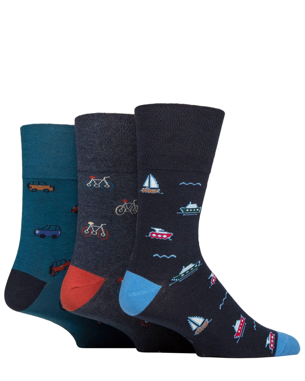 Men's Cotton 3 Pack Socks