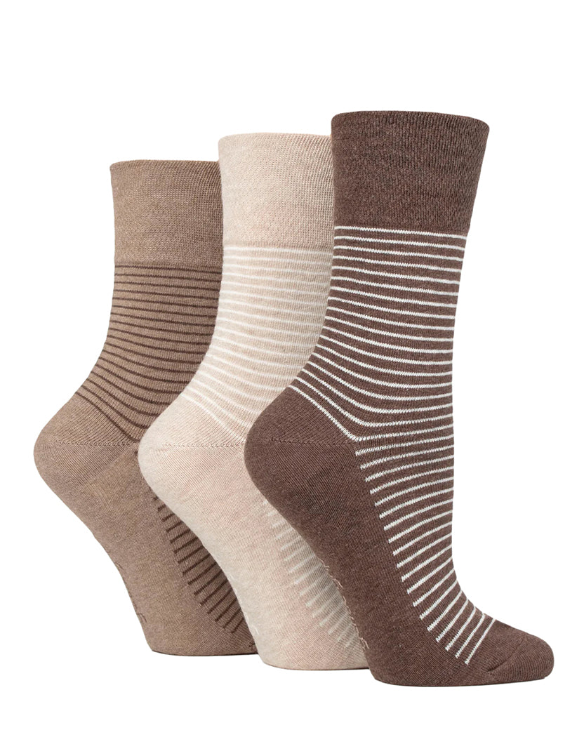 Ladies' Cotton 3 Pack Socks