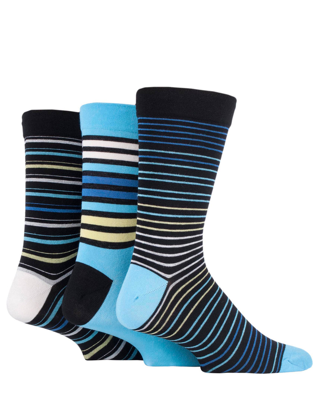 Men's Bamboo Soft Top 3 Pack Socks