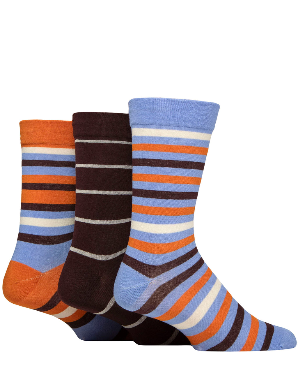 Men's Bamboo Soft Top 3 Pack Socks