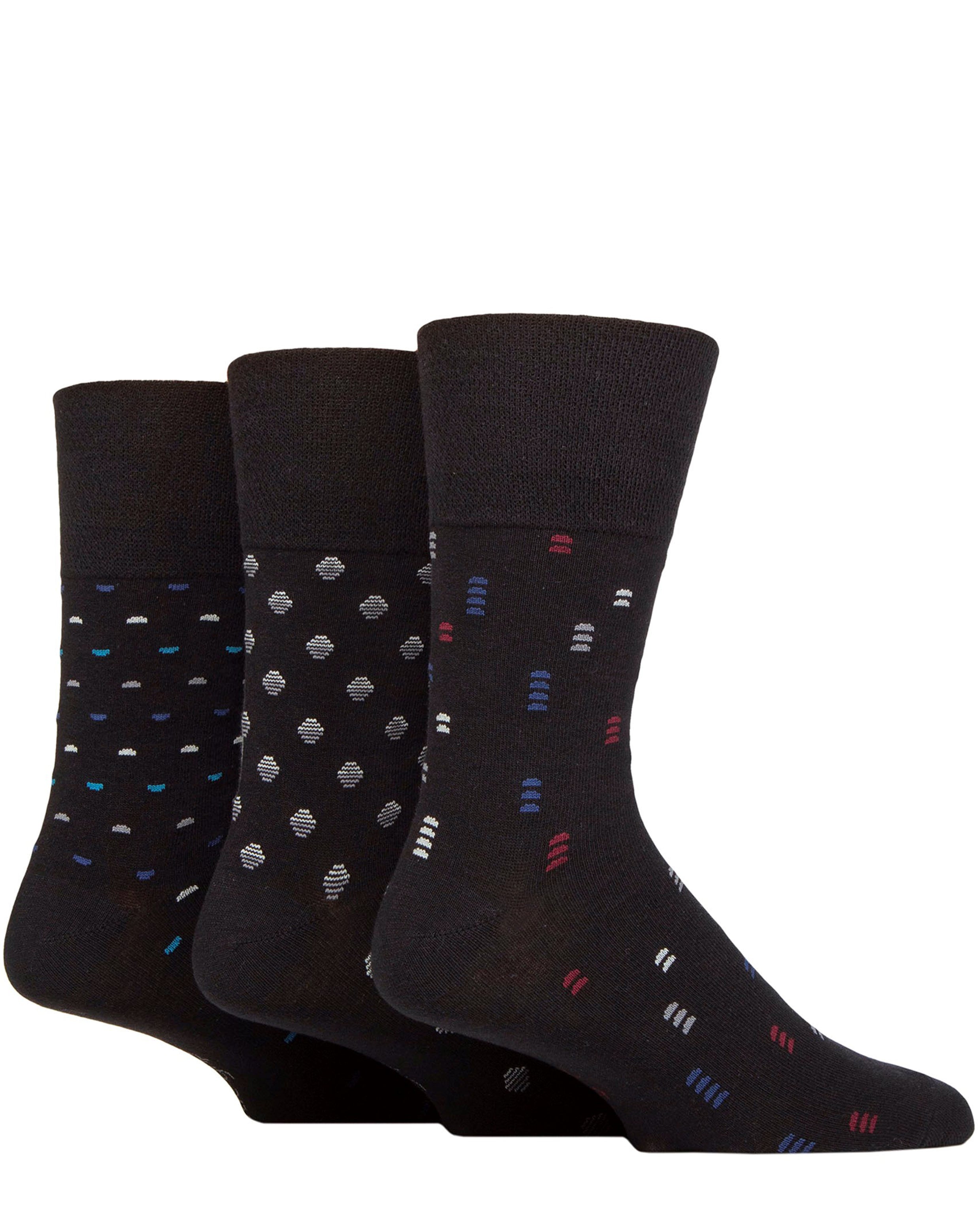 Men's Cotton 3 Pack Socks