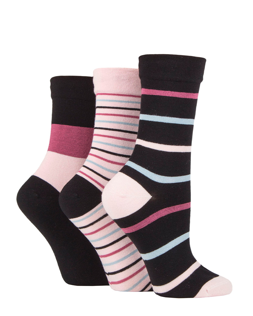Ladies' Bamboo Soft Top 3 Pack Socks