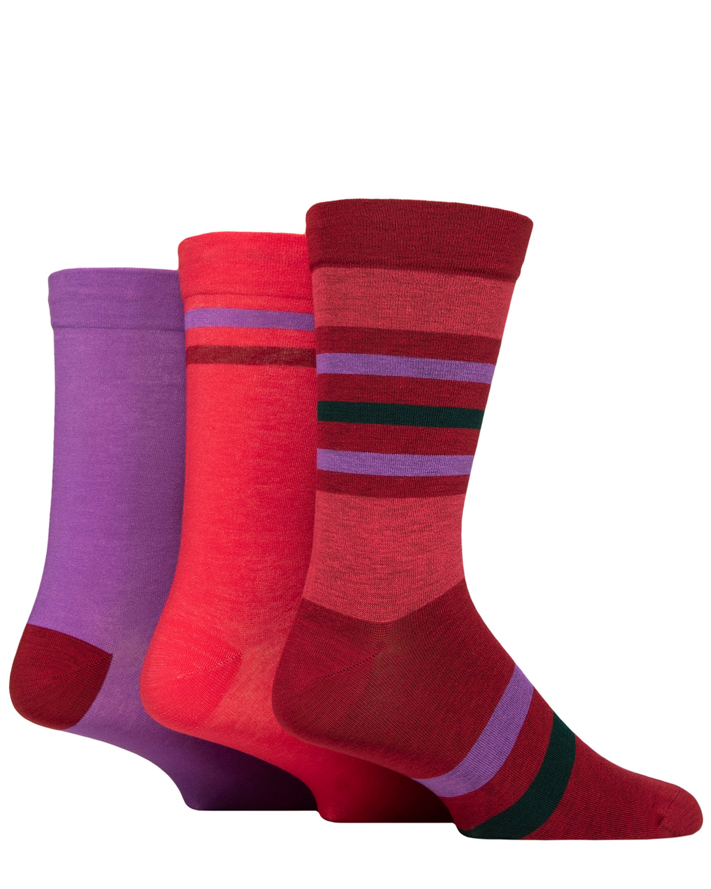 Men's Bamboo Soft Top 3 Pack Socks