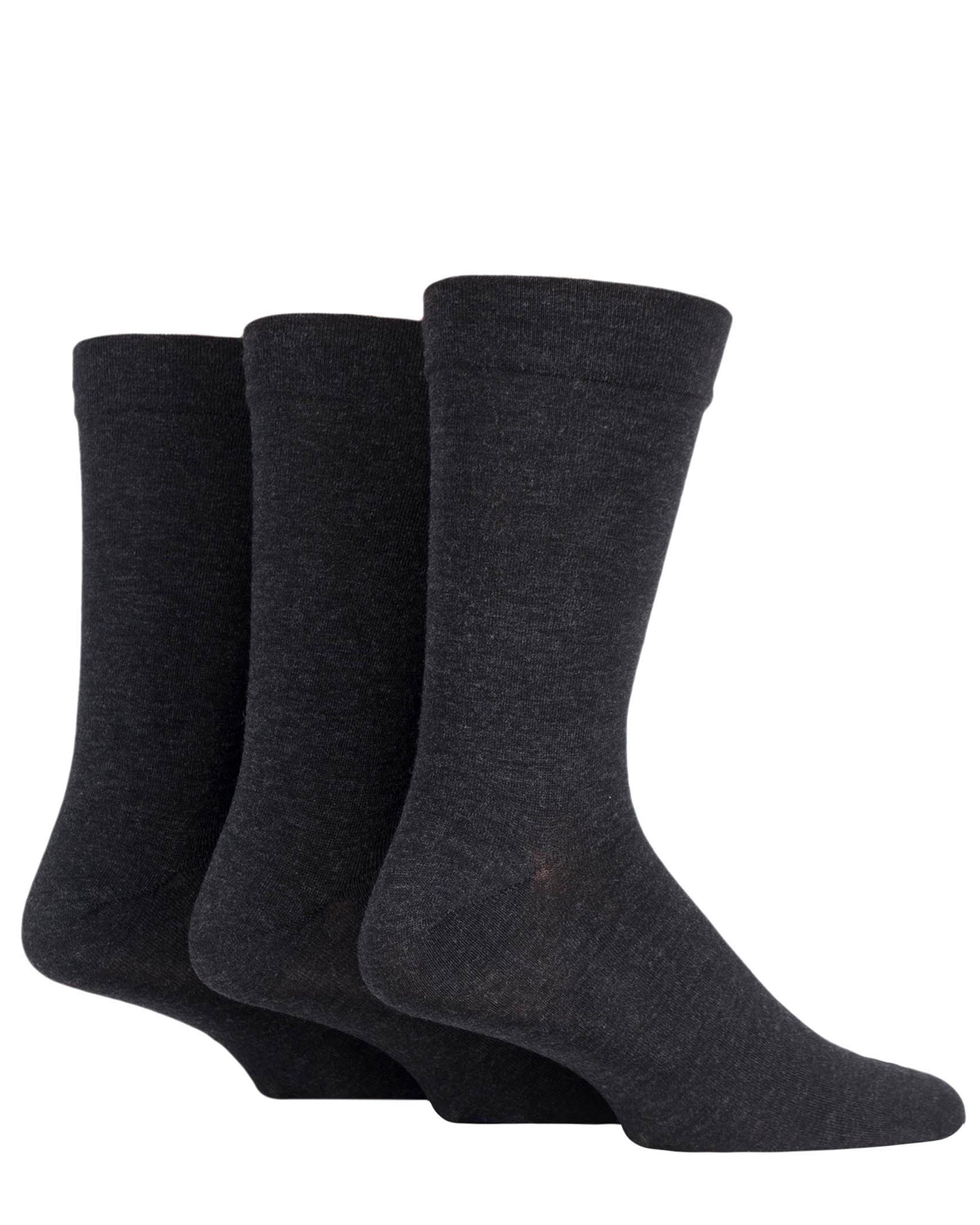 Men's Bamboo Soft Top 3 Pack Socks