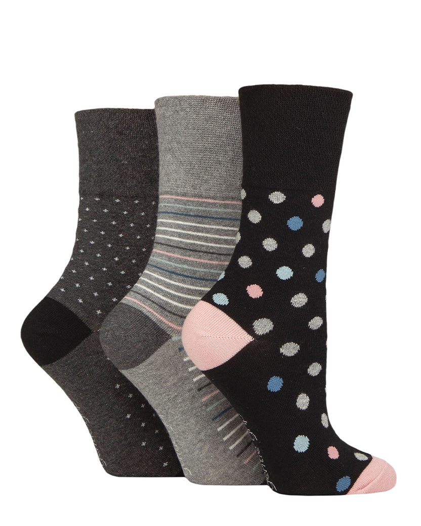 Ladies' Cotton 3 Pack Socks
