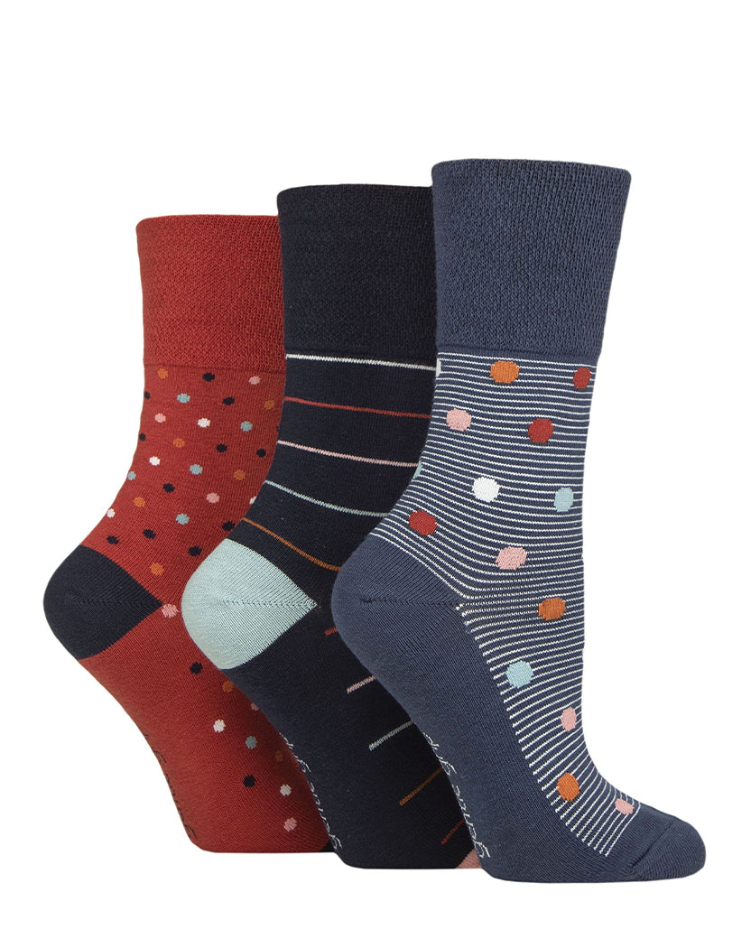 Ladies' Cotton 3 Pack Socks
