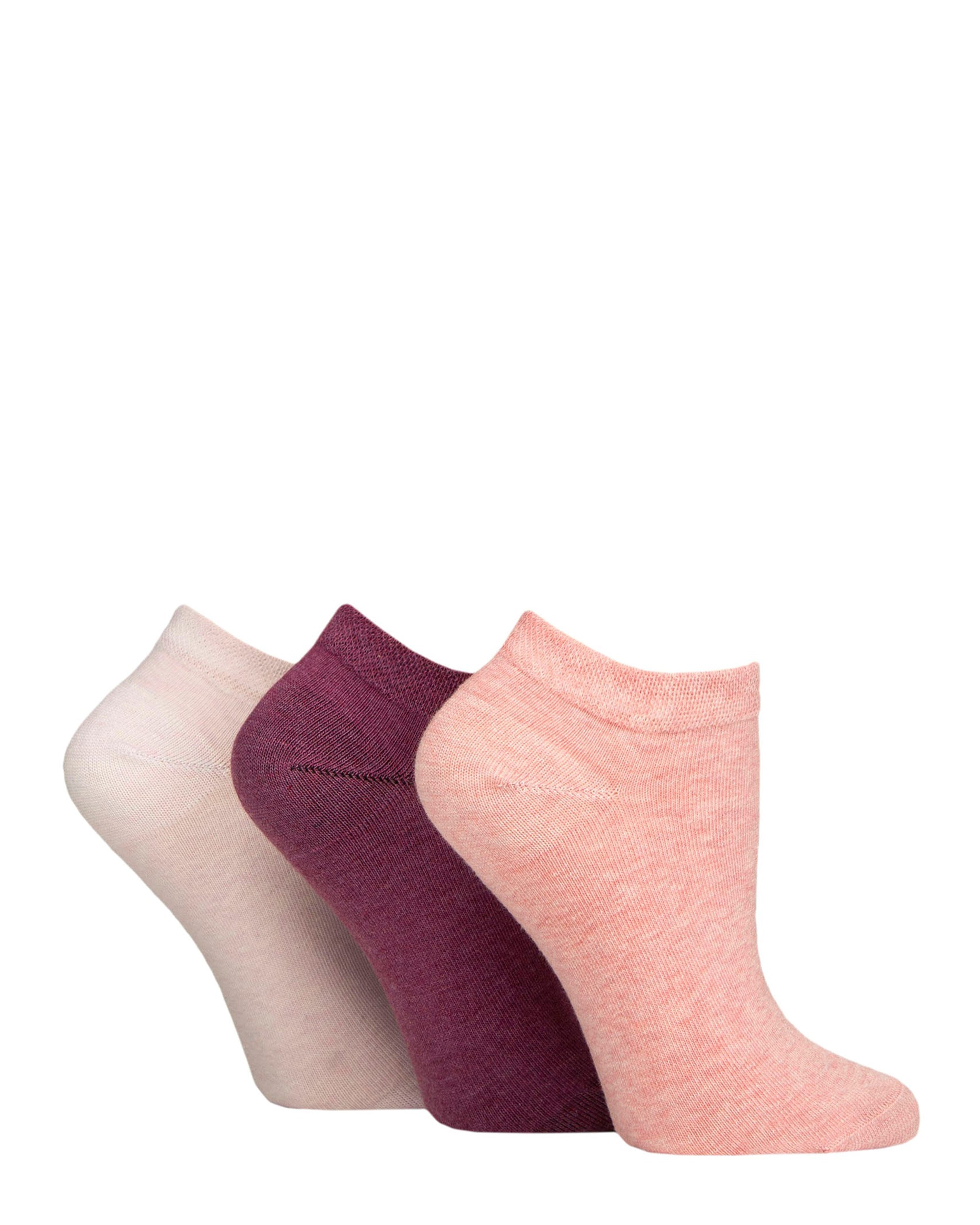 Ladies' Diabetic Sneaker 3 Pack Socks