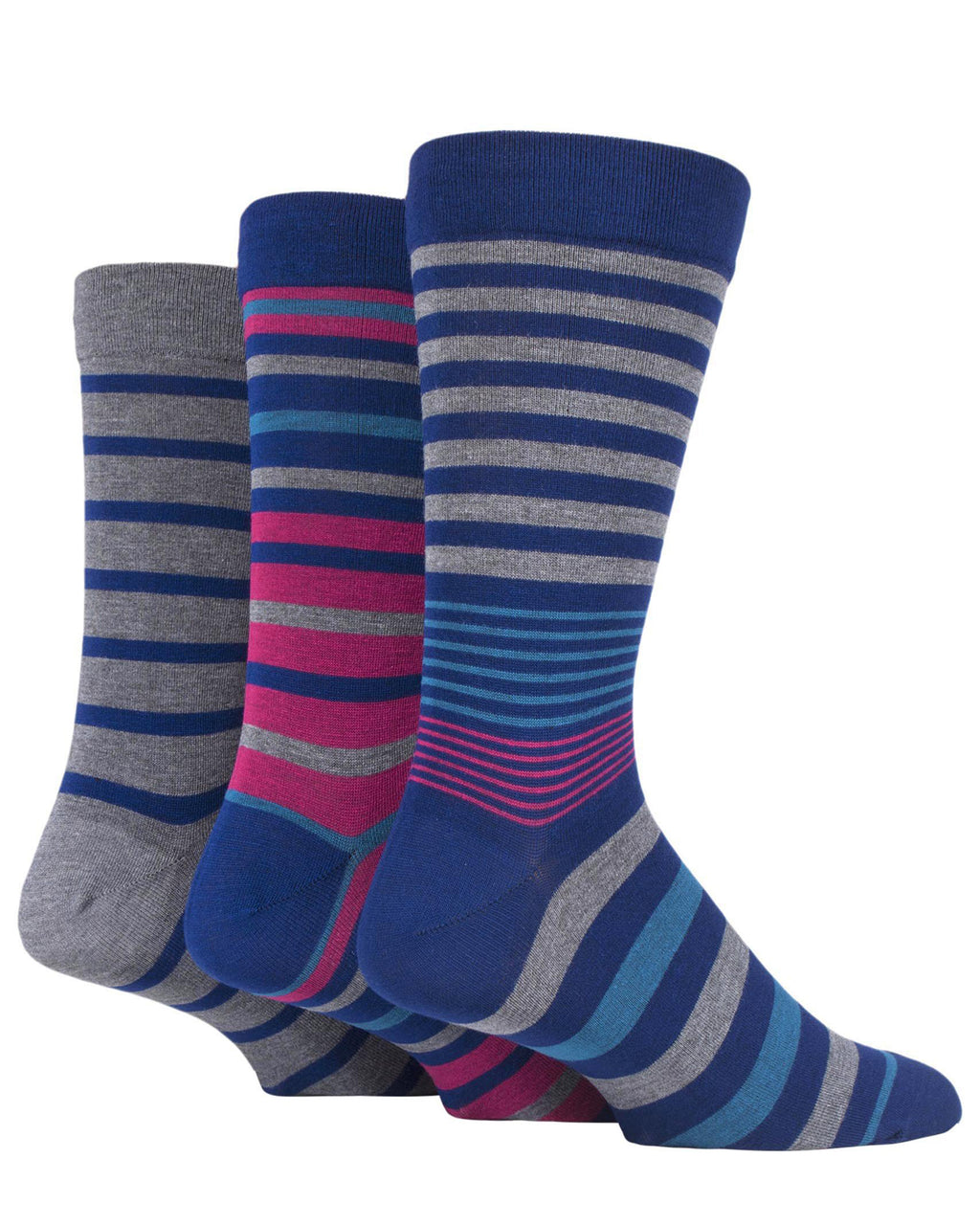 Men's Bamboo Soft Top 3 Pack Socks