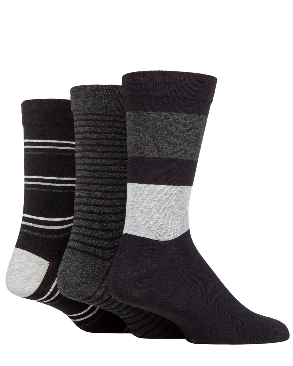Men's Bamboo Soft Top 3 Pack Socks
