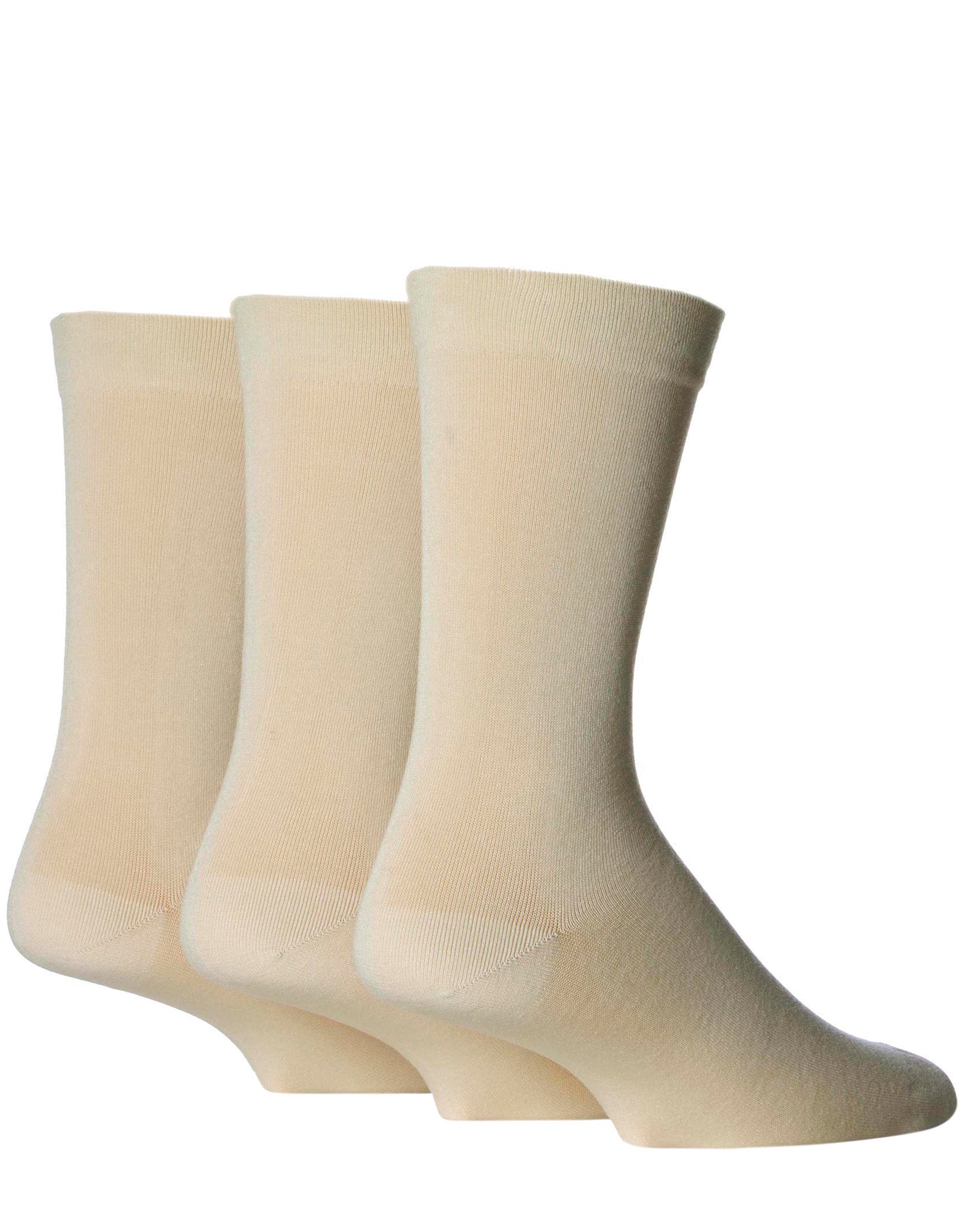 Men's Bamboo Soft Top 3 Pack Socks
