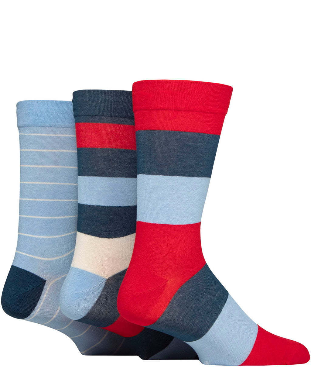 Men's Bamboo Soft Top 3 Pack Socks
