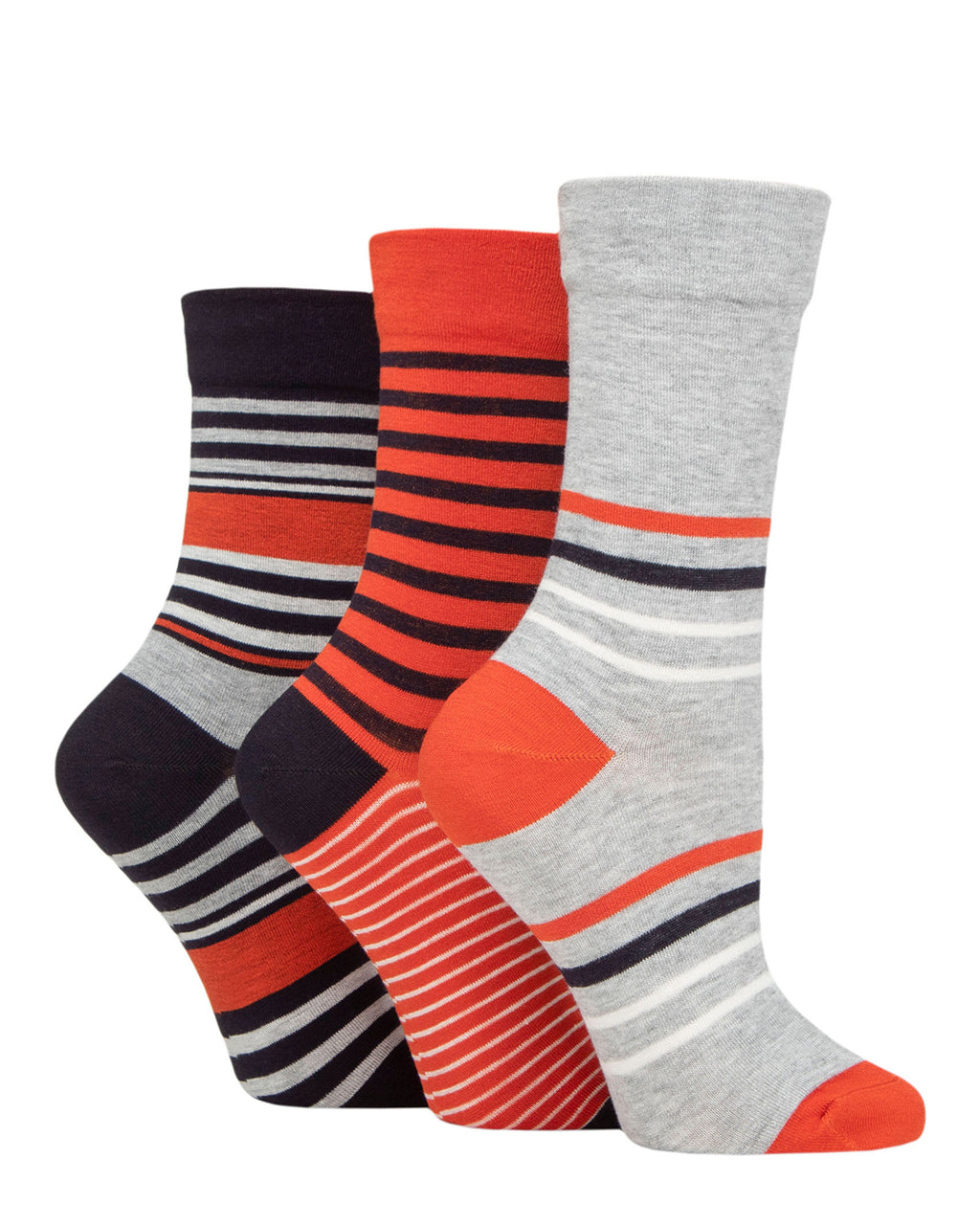 Ladies' Bamboo Soft Top 3 Pack Socks