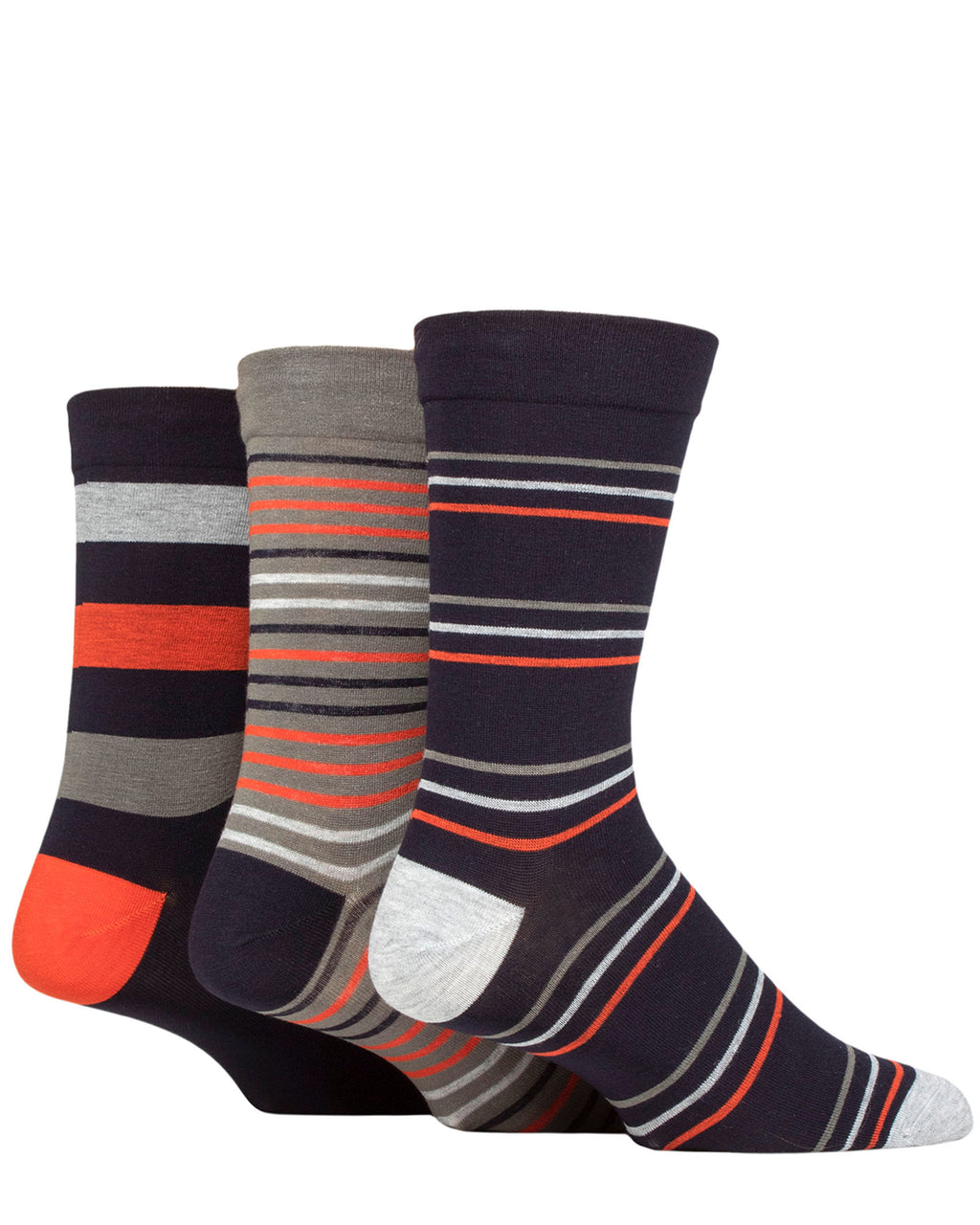 Men's Bamboo Soft Top 3 Pack Socks