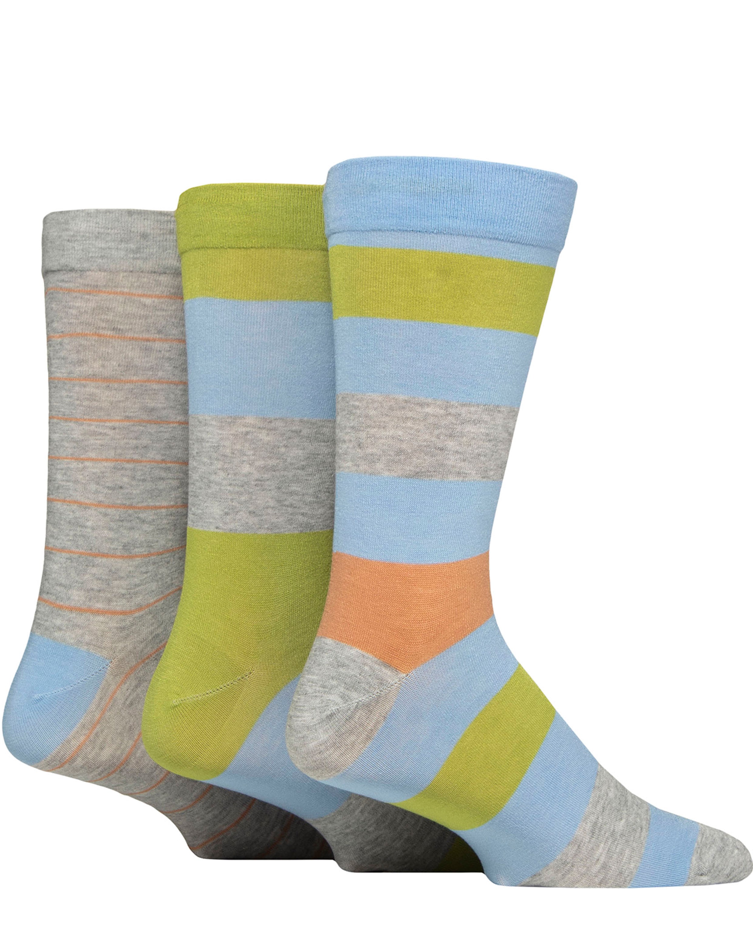 Men's Bamboo Soft Top 3 Pack Socks