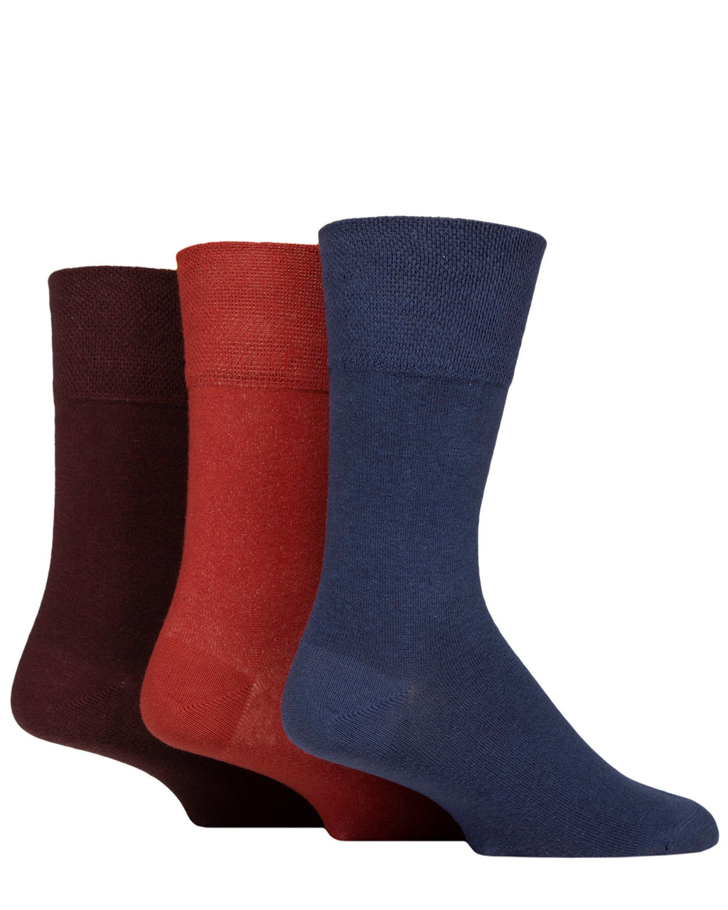Men's Diabetic Cotton 3 Pack Socks
