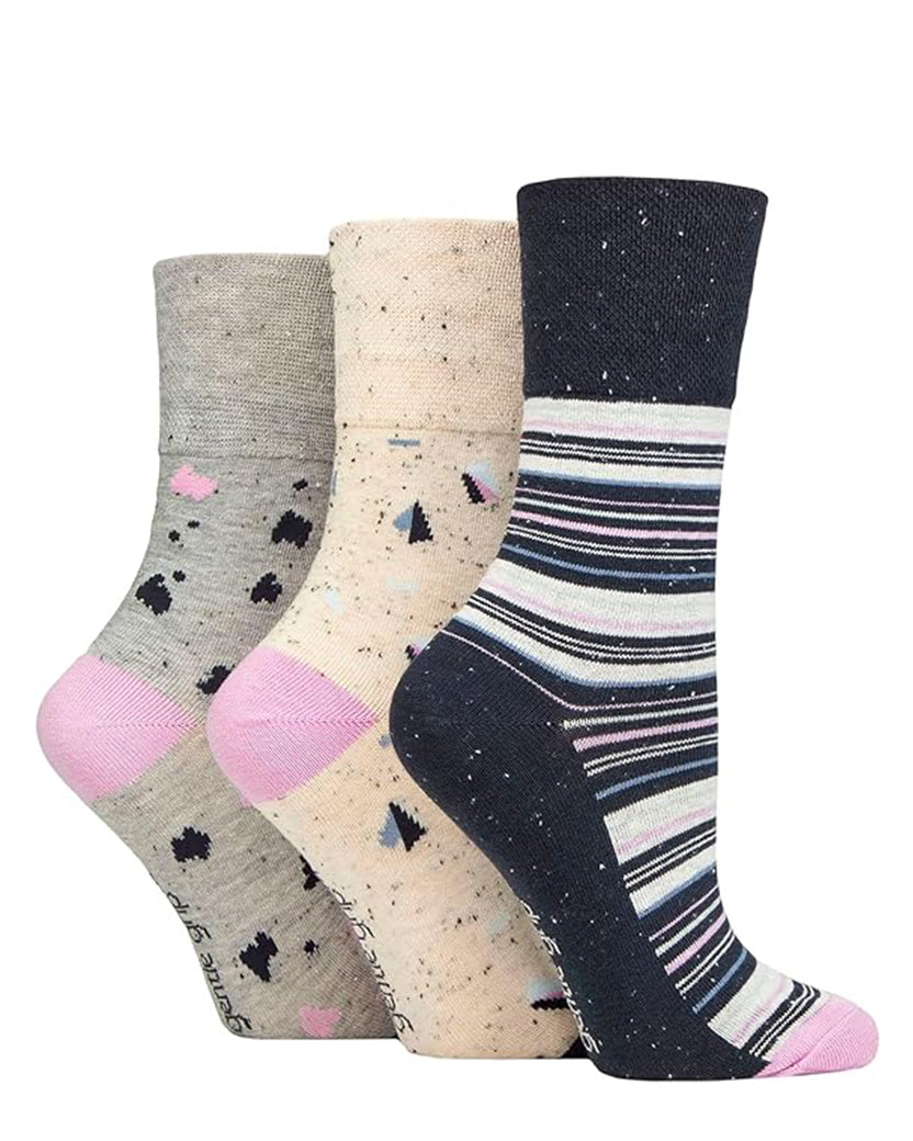 Ladies' Cotton 3 Pack Socks