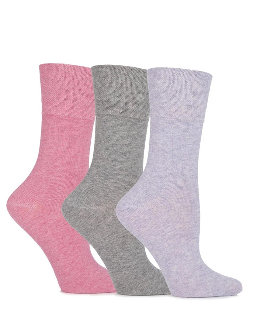 Ladies' Cotton 3 Pack Socks