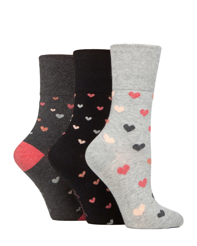 Ladies' Cotton 3 Pack Socks