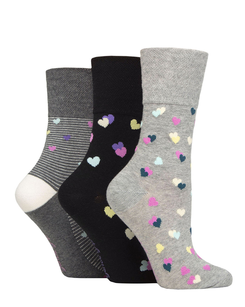 Ladies' Cotton 3 Pack Socks