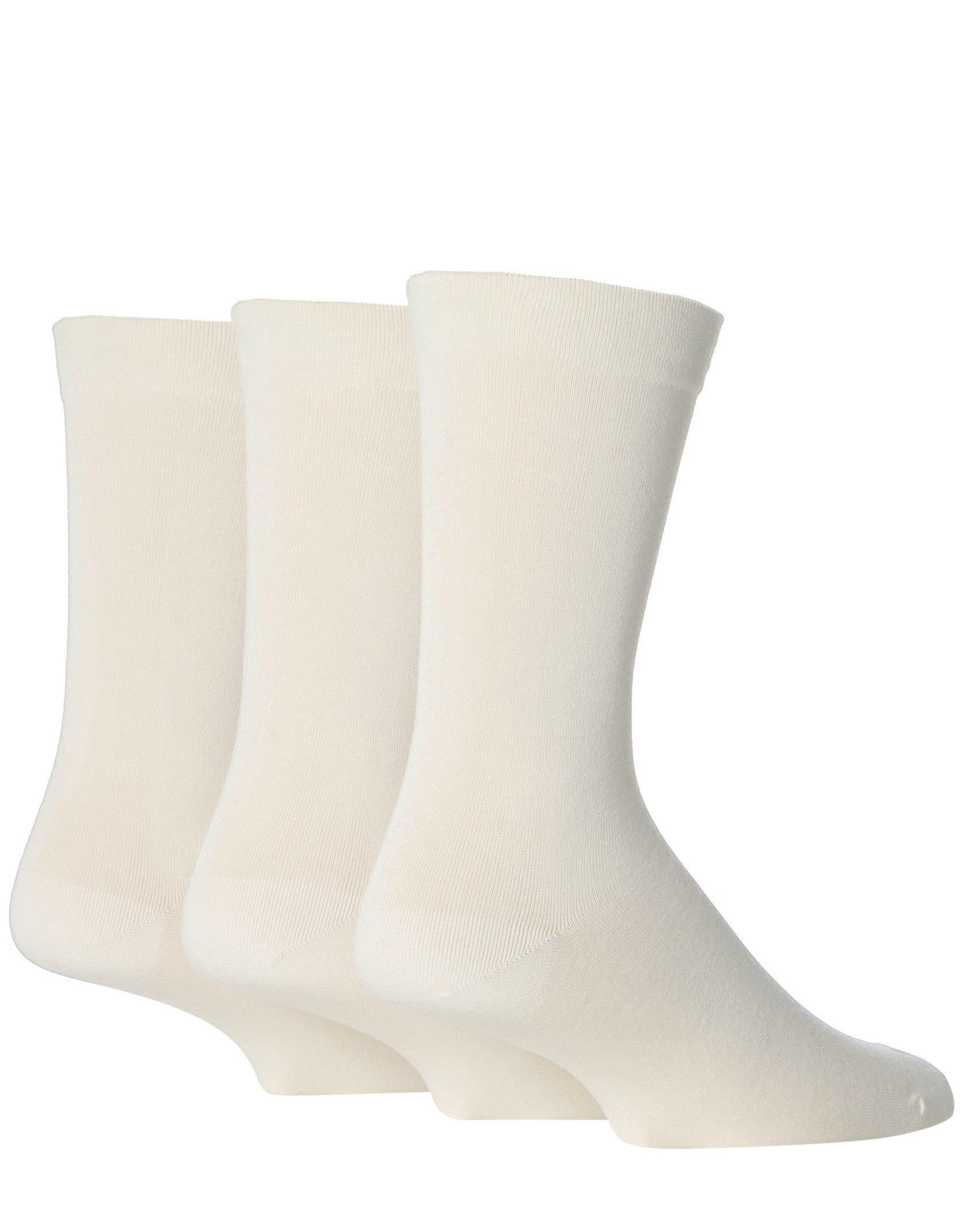 Men's Bamboo Soft Top 3 Pack Socks
