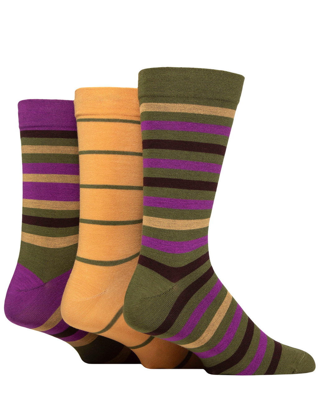 Men's Bamboo Soft Top 3 Pack Socks