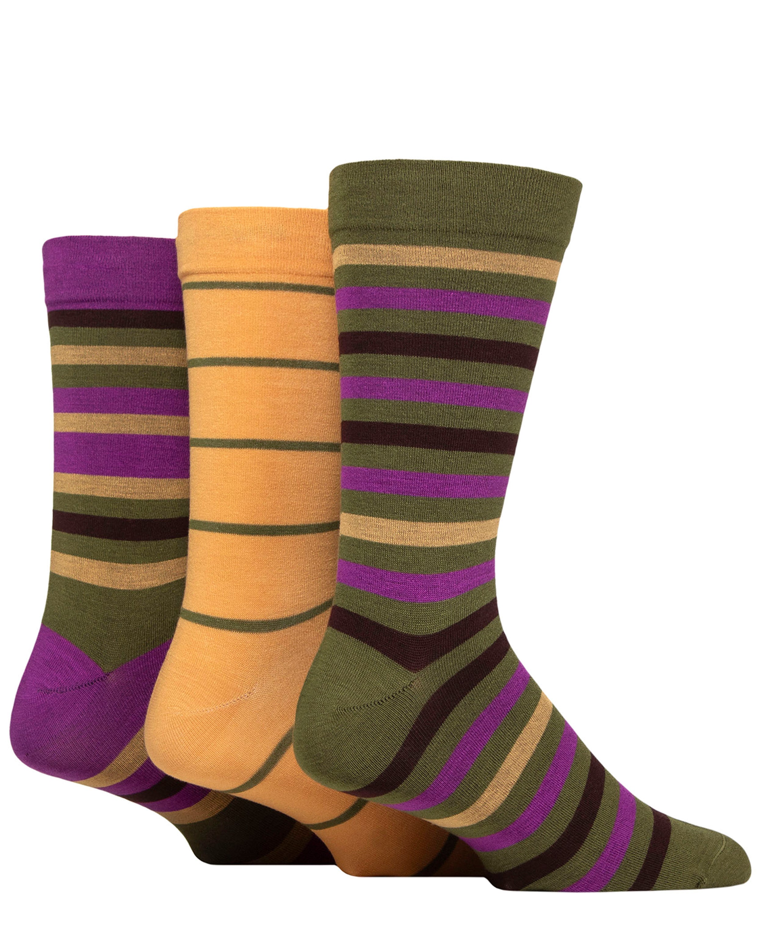 Men's Bamboo Soft Top 3 Pack Socks