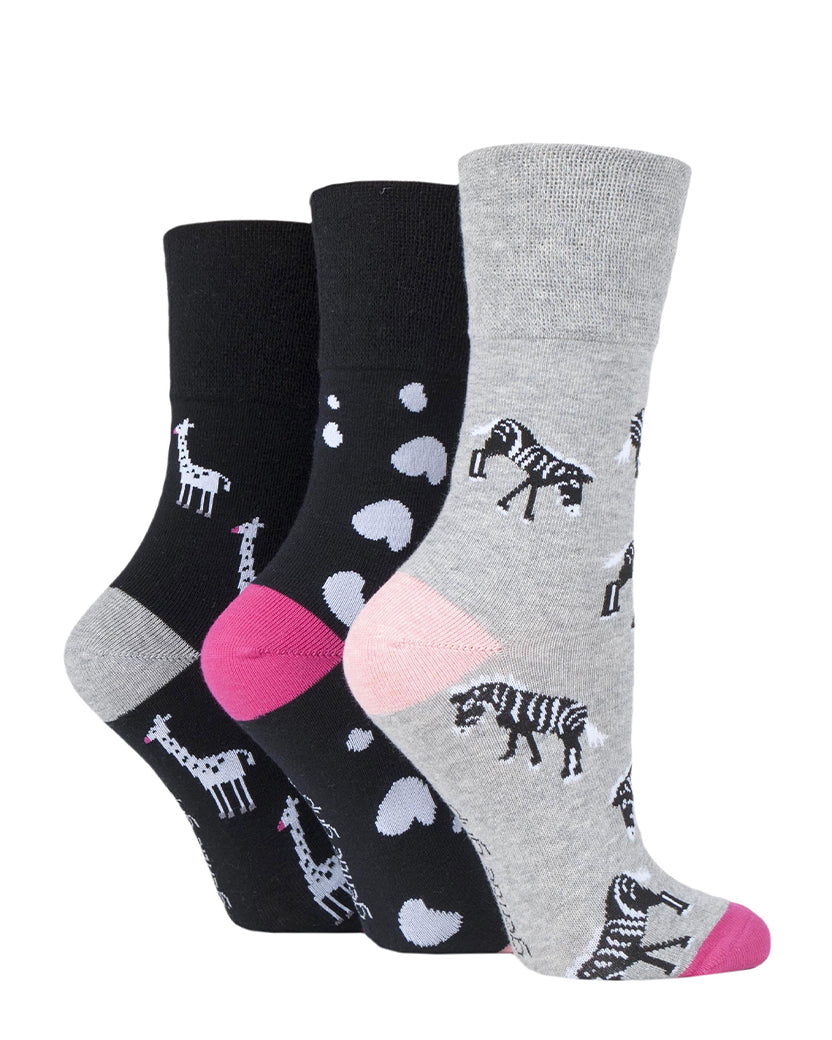 Ladies' Cotton 3 Pack Socks